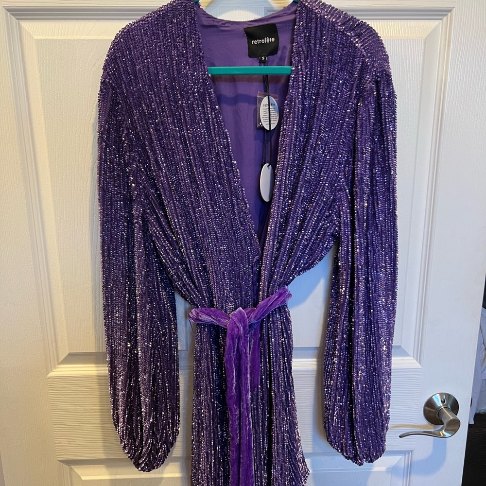 RETROFETE GABRIELLE ROBE DRESS - Picture 2 of 10